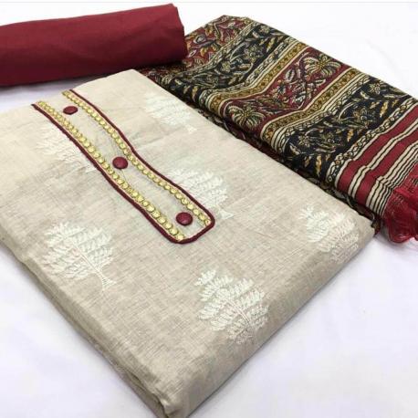 Swadeshi khadi clearance dress material